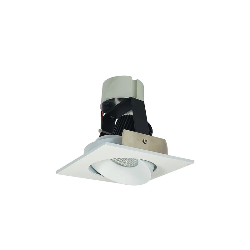 Nora Lighting NIR-4SC27XMPW/10 LED Recessed, Matte Powder White Reflector / Matte Powder White Flange