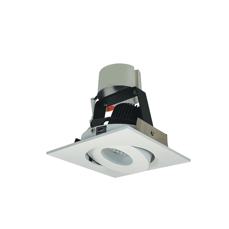 Nora Lighting NIR-4SG27XMPW/10 LED Retrofit, Matte Powder White