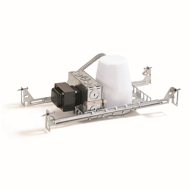 Nora Lighting NL-401AT/1EL 4" At Low Voltage New Construction Housing,/12V Elect. Transformer, Max 50W