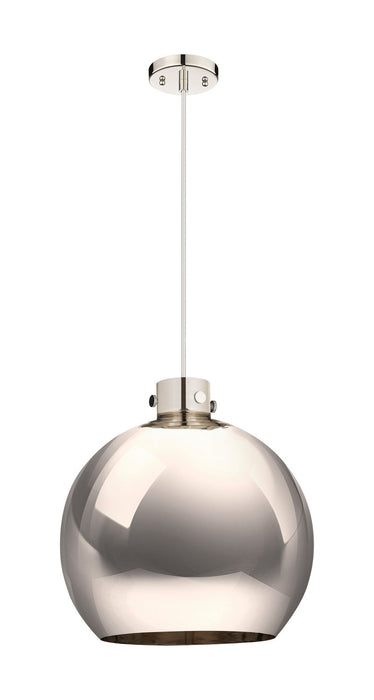 Innovations 410-1PL-PN-M410-18PN One Light Pendant, Polished Nickel