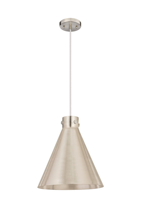 Innovations 410-1PL-SN-M411-16SN One Light Pendant, Satin Nickel