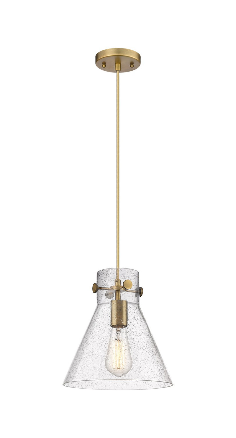 Innovations 410-1PM-BB-G411-10SDY One Light Pendant, Brushed Brass