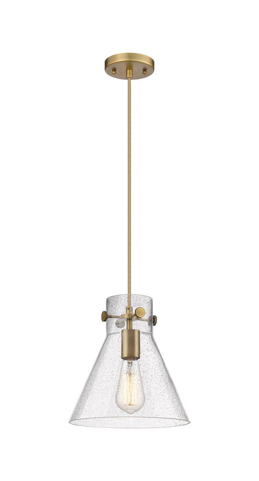 Innovations 410-1PM-BB-G411-10SDY One Light Pendant, Brushed Brass