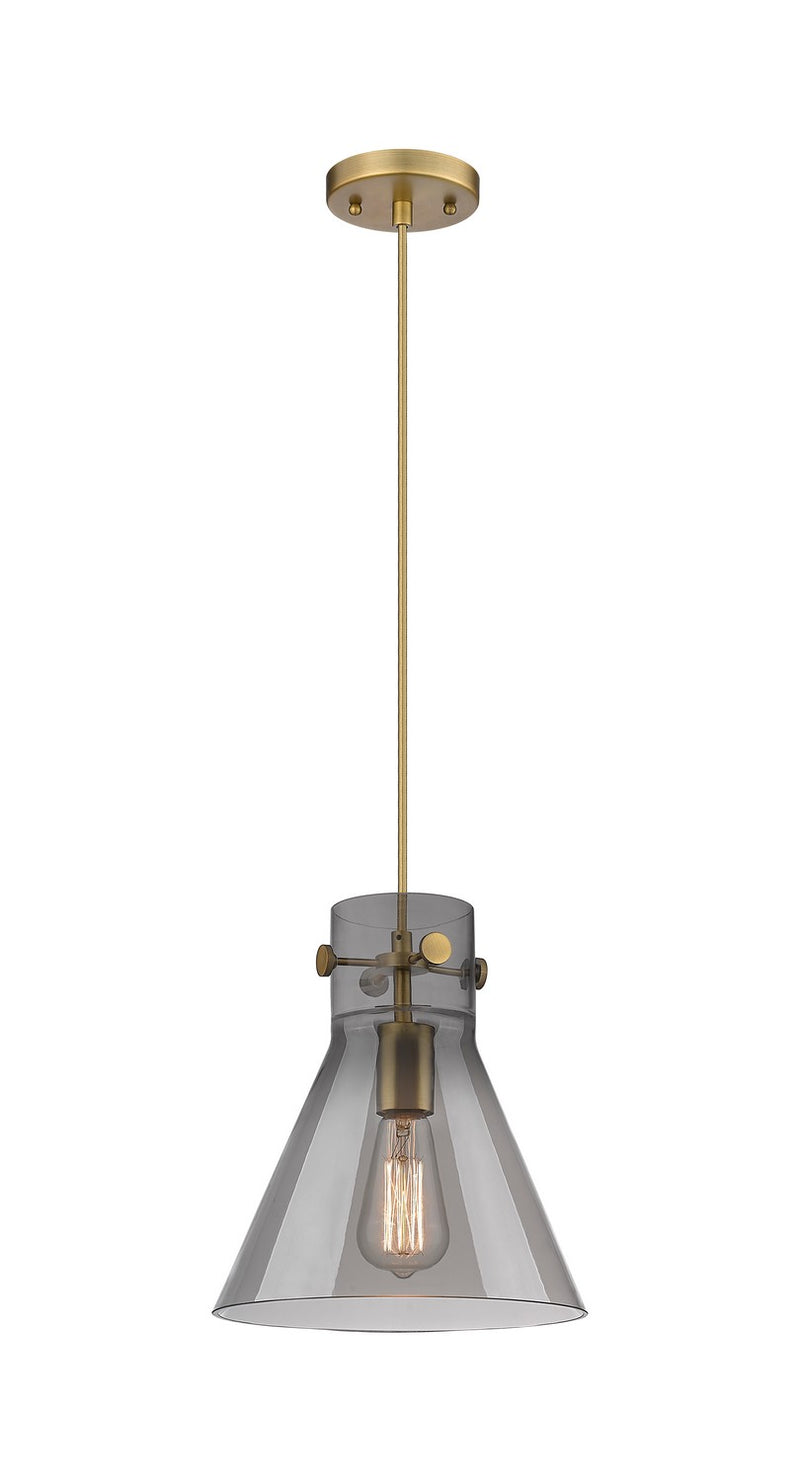 Innovations 410-1PM-BB-G411-10SM One Light Pendant, Brushed Brass