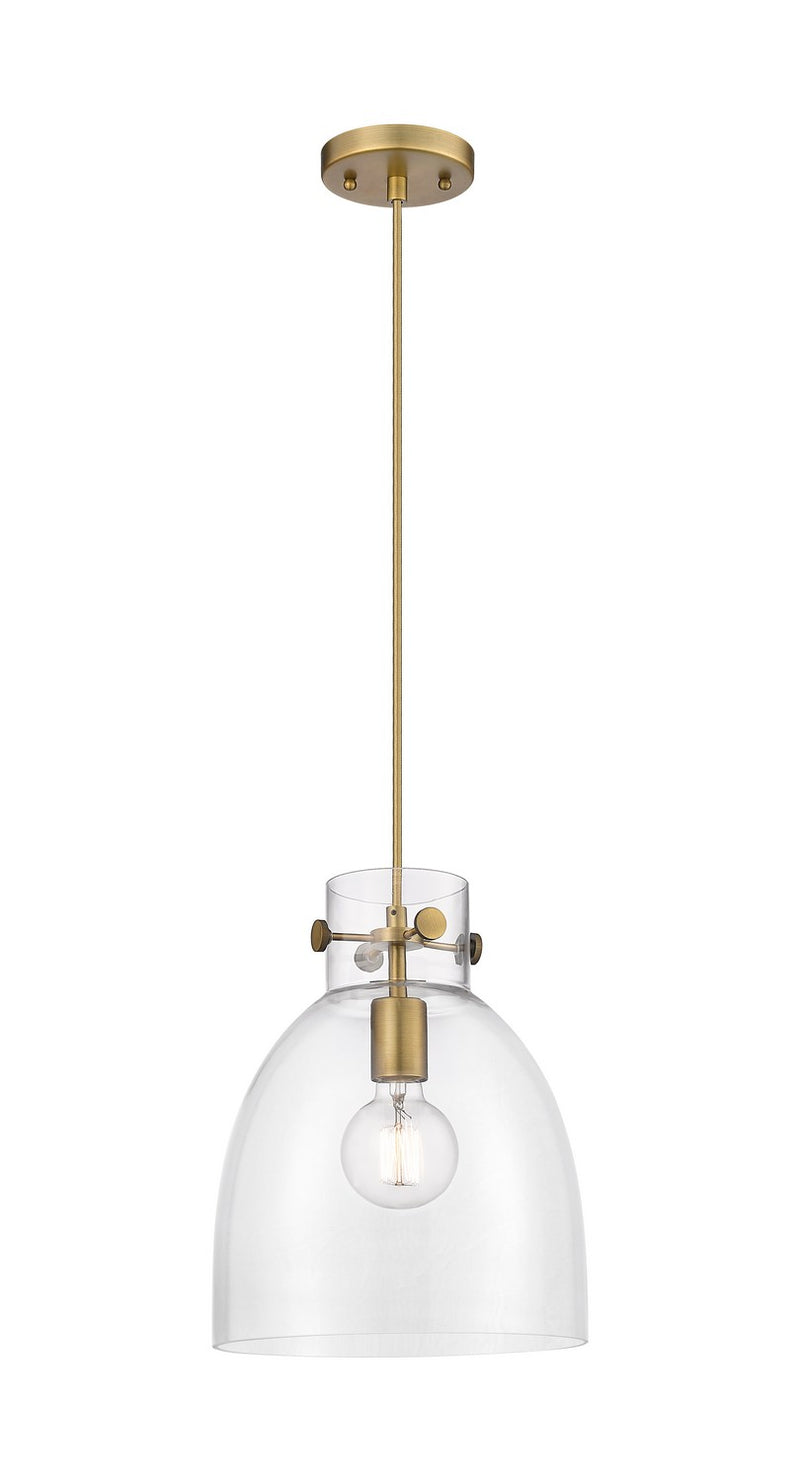 Innovations 410-1PM-BB-G412-10CL One Light Pendant, Brushed Brass