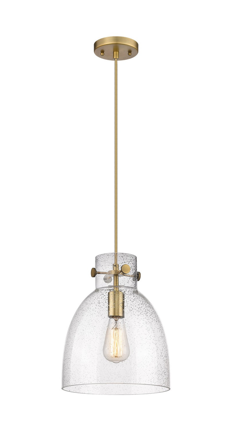 Innovations 410-1PM-BB-G412-10SDY One Light Pendant, Brushed Brass