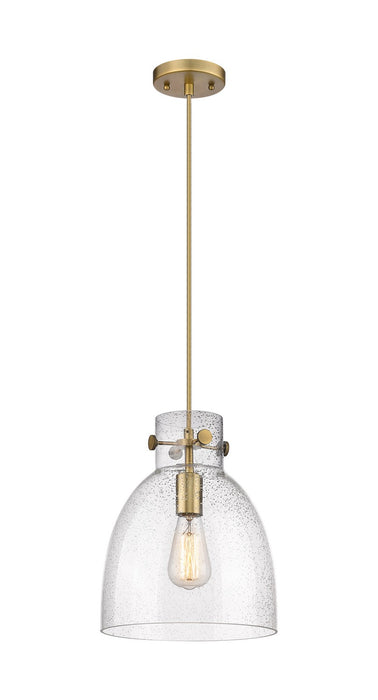 Innovations 410-1PM-BB-G412-10SDY One Light Pendant, Brushed Brass