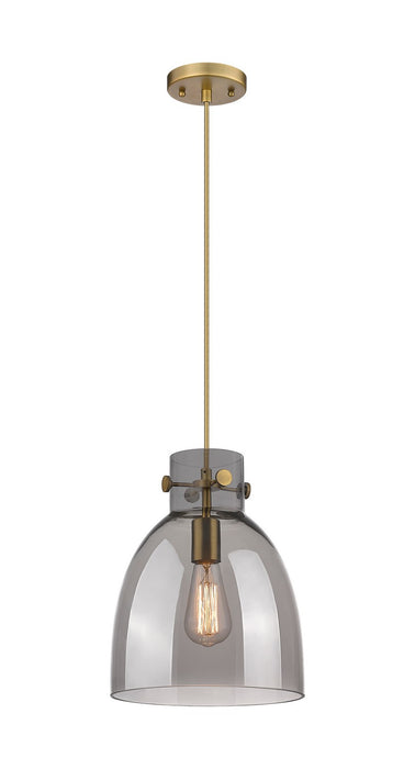 Innovations 410-1PM-BB-G412-10SM One Light Pendant, Brushed Brass