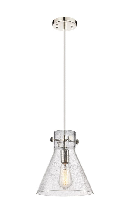 Innovations 410-1PM-PN-G411-10SDY One Light Pendant, Polished Nickel