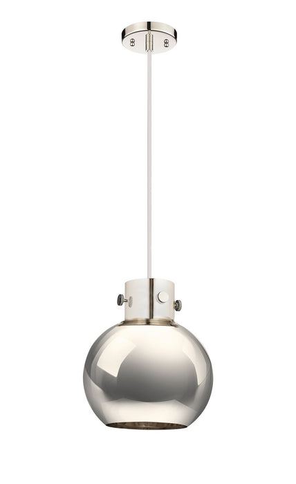 Innovations 410-1PM-PN-M410-10PN One Light Pendant, Polished Nickel