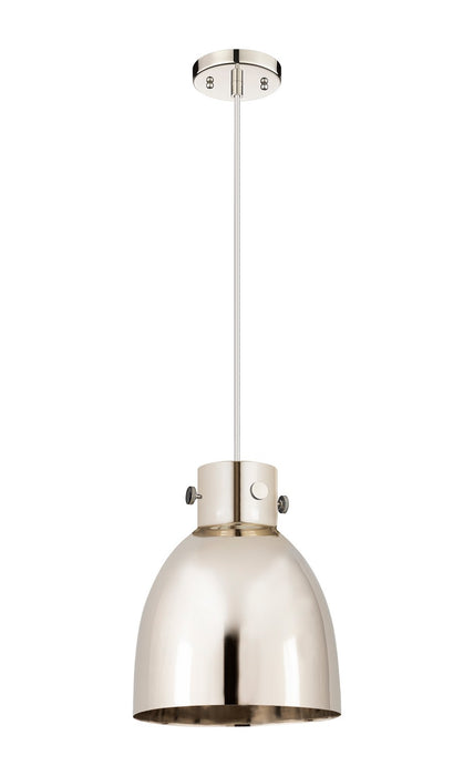 Innovations 410-1PM-PN-M412-10PN One Light Pendant, Polished Nickel