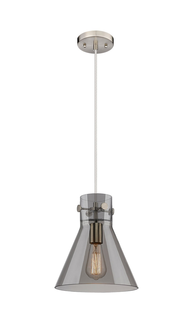 Innovations 410-1PM-SN-G411-10SM One Light Pendant, Satin Nickel