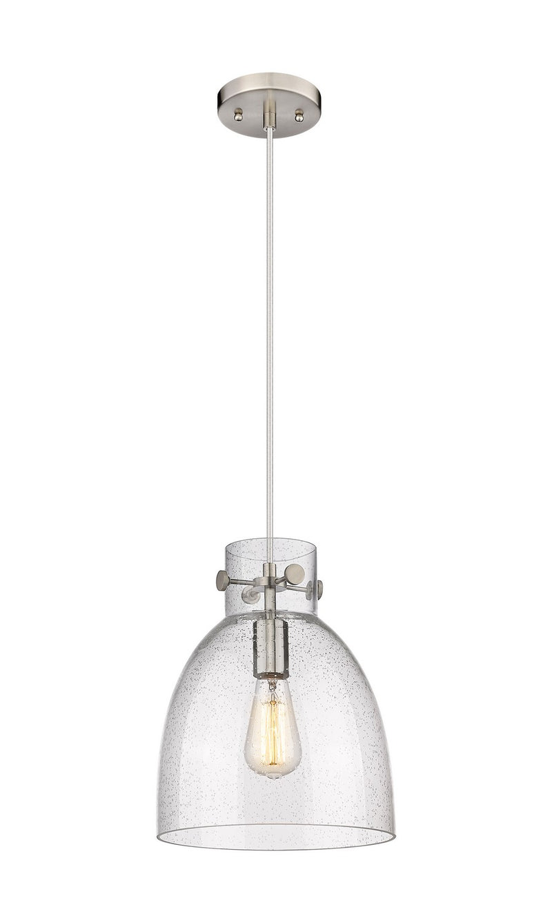 Innovations 410-1PM-SN-G412-10SDY One Light Pendant, Satin Nickel