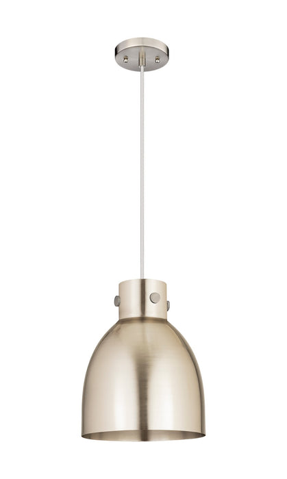Innovations 410-1PM-SN-M412-10SN One Light Pendant, Satin Nickel