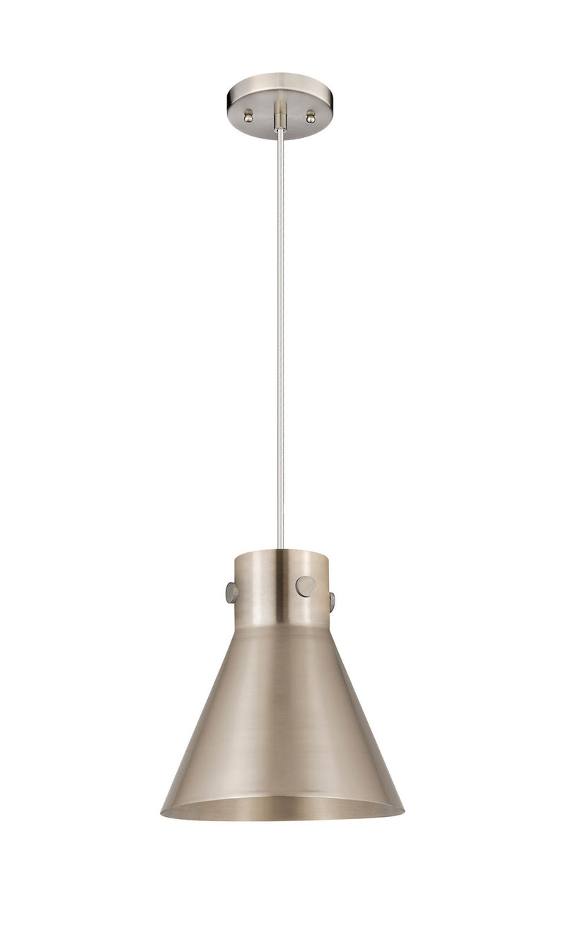 Innovations 410-1PM-SN-M411-10SN One Light Pendant, Satin Nickel