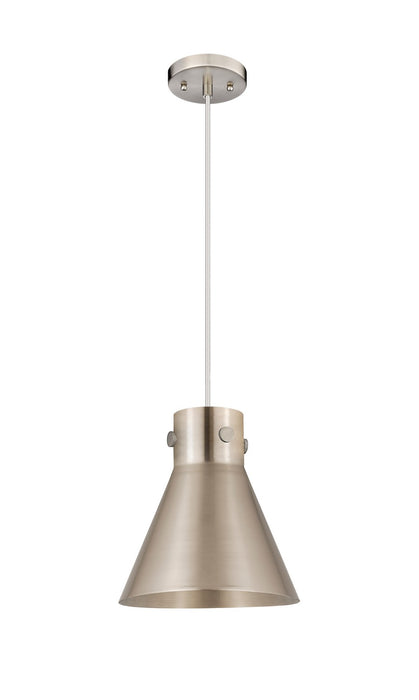 Innovations 410-1PM-SN-M411-10SN One Light Pendant, Satin Nickel