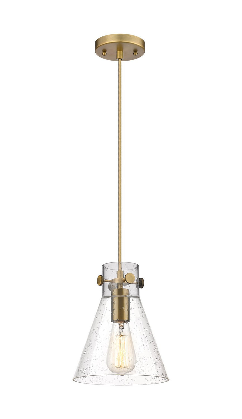 Innovations 410-1PS-BB-G411-8SDY One Light Pendant, Brushed Brass