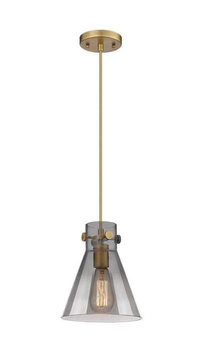 Innovations 410-1PS-BB-G411-8SM One Light Pendant, Brushed Brass