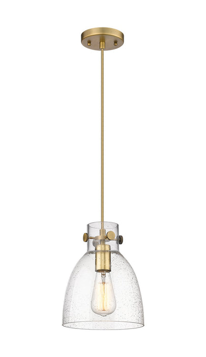 Innovations 410-1PS-BB-G412-8SDY One Light Pendant, Brushed Brass