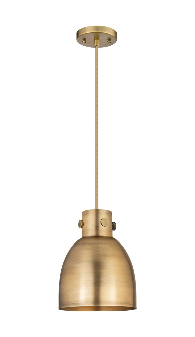 Innovations 410-1PS-BB-M412-8BB One Light Pendant, Brushed Brass