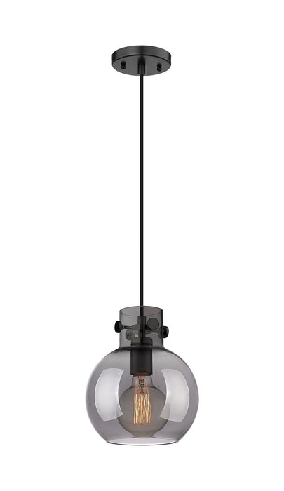 Innovations 410-1PS-BK-G410-8SM One Light Mini Pendant, Matte Black