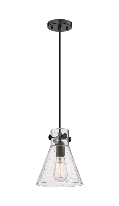 Innovations 410-1PS-BK-G411-8SDY One Light Pendant, Matte Black
