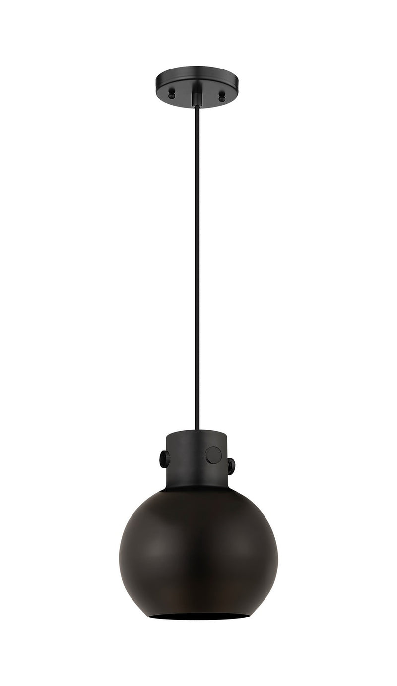 Innovations 410-1PS-BK-M410-8BK One Light Pendant, Matte Black