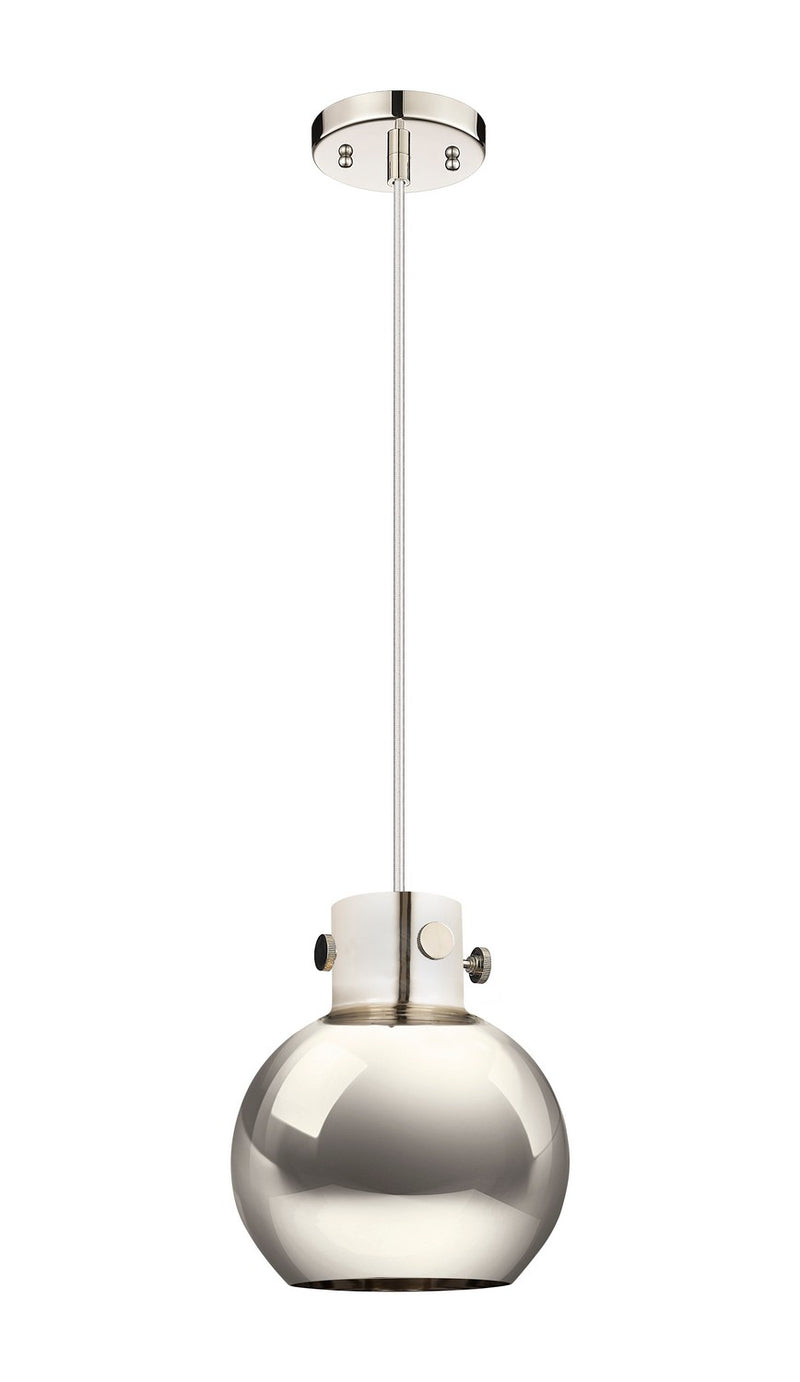 Innovations 410-1PS-PN-M410-8PN One Light Pendant, Polished Nickel