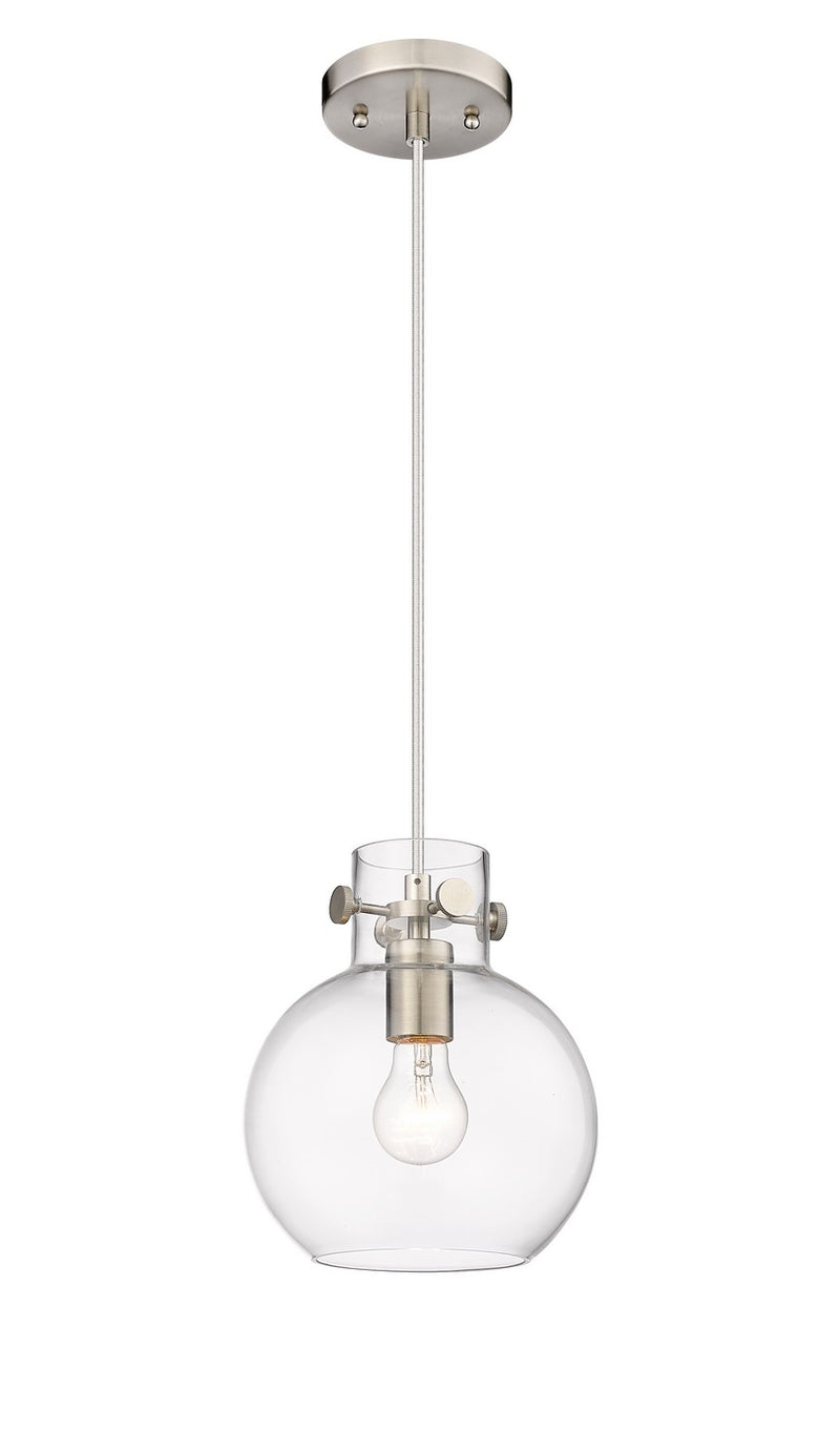 Innovations 410-1PS-SN-G410-8CL One Light Pendant, Brushed Satin Nickel