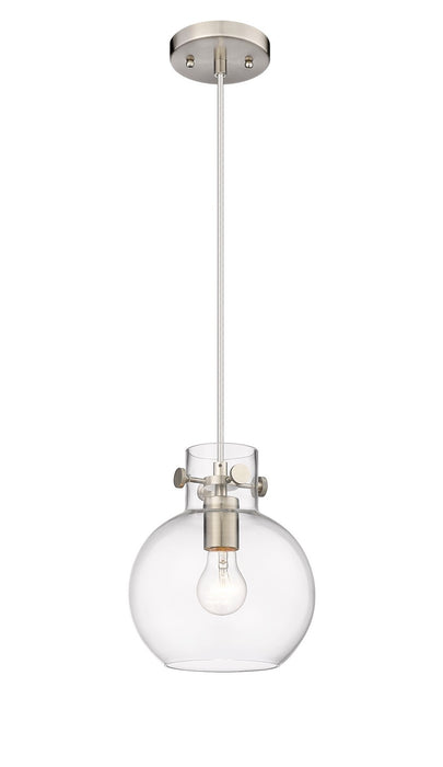 Innovations 410-1PS-SN-G410-8CL One Light Pendant, Brushed Satin Nickel
