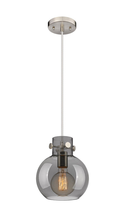 Innovations 410-1PS-SN-G410-8SM One Light Mini Pendant, Brushed Satin Nickel