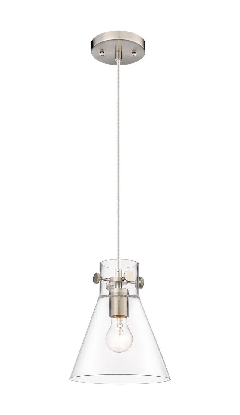 Innovations 410-1PS-SN-G411-8CL One Light Pendant, Brushed Satin Nickel