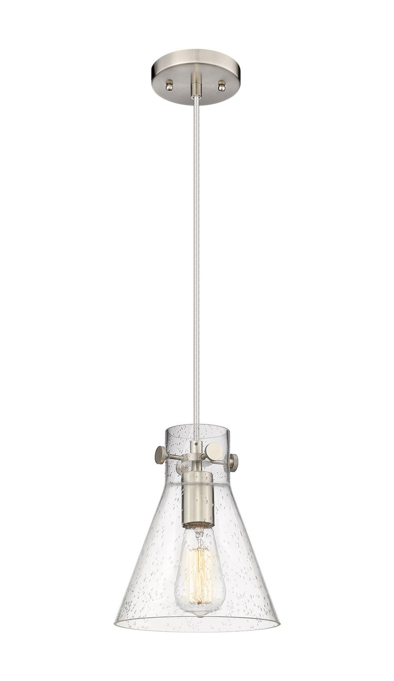Innovations 410-1PS-SN-G411-8SDY One Light Pendant, Brushed Satin Nickel