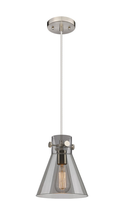 Innovations 410-1PS-SN-G411-8SM One Light Pendant, Brushed Satin Nickel