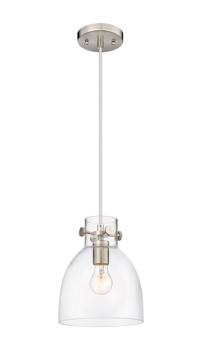 Innovations 410-1PS-SN-G412-8CL One Light Pendant, Brushed Satin Nickel
