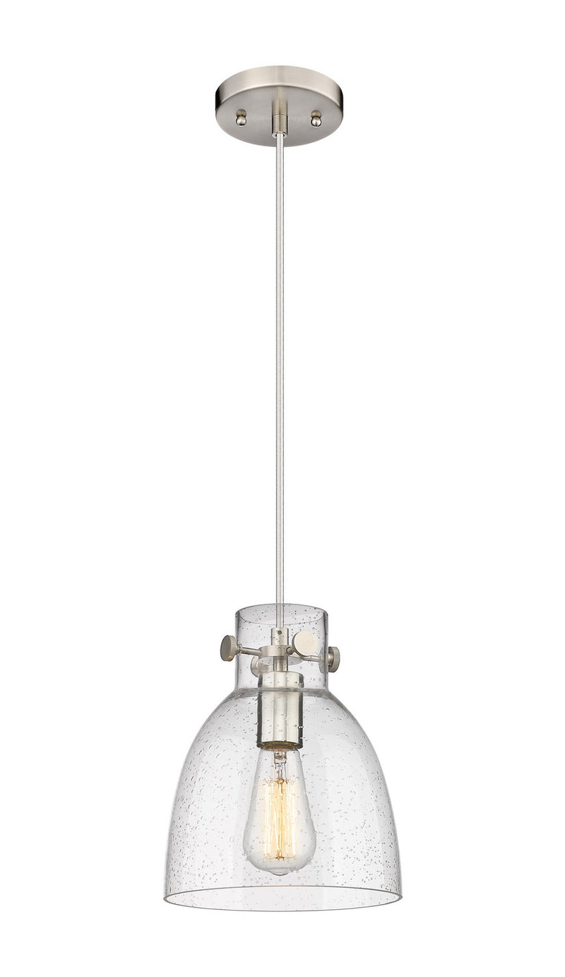 Innovations 410-1PS-SN-G412-8SDY One Light Pendant, Brushed Satin Nickel