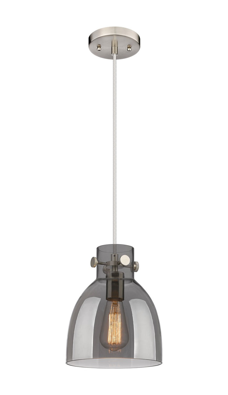 Innovations 410-1PS-SN-G412-8SM One Light Pendant, Brushed Satin Nickel