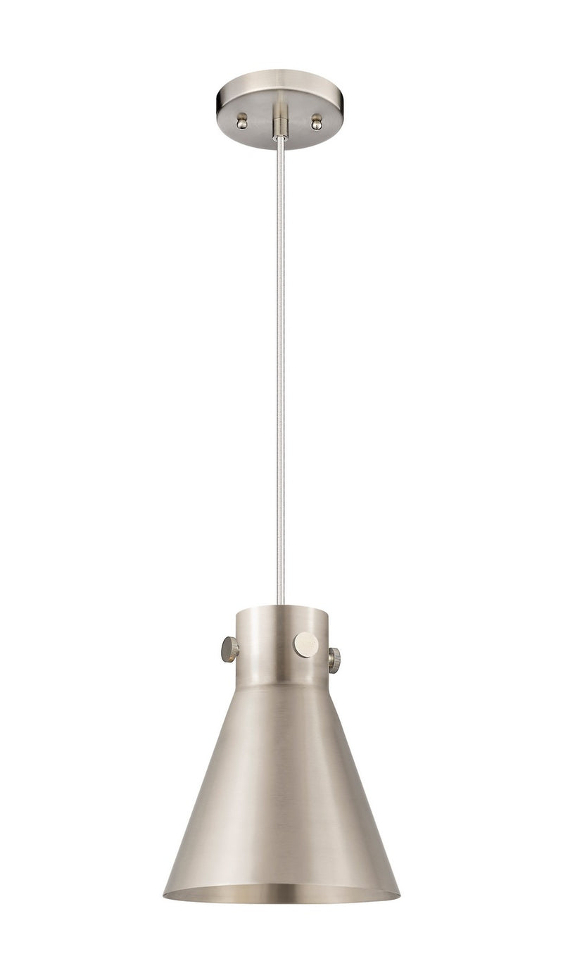 Innovations 410-1PS-SN-M411-8SN One Light Pendant, Satin Nickel