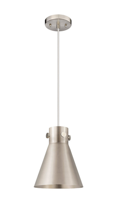 Innovations 410-1PS-SN-M411-8SN One Light Pendant, Satin Nickel