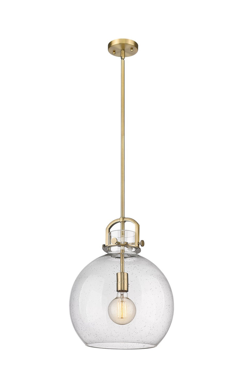 Innovations 410-1SL-BB-G410-14SDY One Light Pendant, Brushed Brass