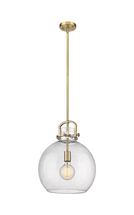 Innovations 410-1SL-BB-G410-14SDY One Light Pendant, Brushed Brass
