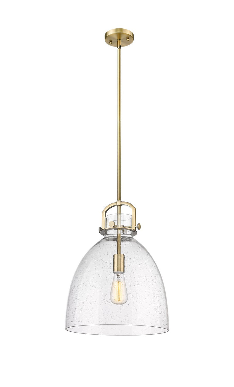 Innovations 410-1SL-BB-G412-14SDY One Light Pendant, Brushed Brass