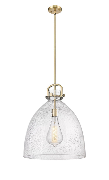 Innovations 410-1SL-BB-G412-18SDY One Light Pendant, Brushed Brass