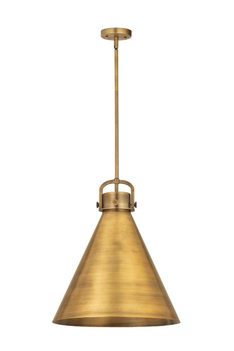 Innovations 410-1SL-BB-M411-18BB One Light Pendant, Brushed Brass