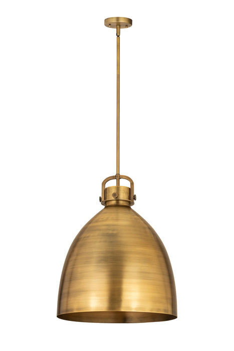 Innovations 410-1SL-BB-M412-16BB One Light Pendant, Brushed Brass