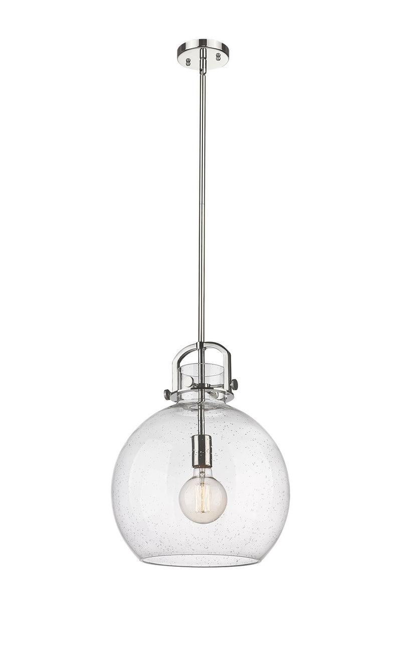 Innovations 410-1SL-PN-G410-14SDY One Light Pendant, Polished Nickel