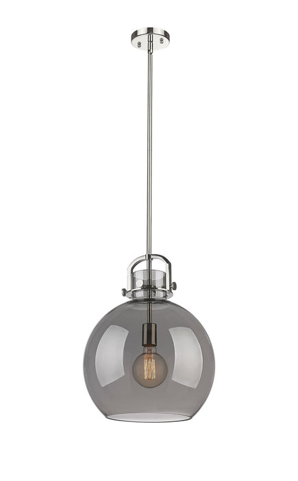 Innovations 410-1SL-PN-G410-14SM One Light Pendant, Polished Nickel