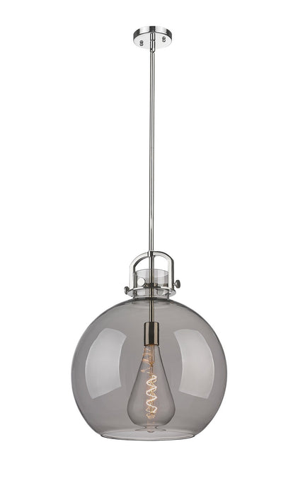 Innovations 410-1SL-PN-G410-16SM One Light Pendant, Polished Nickel