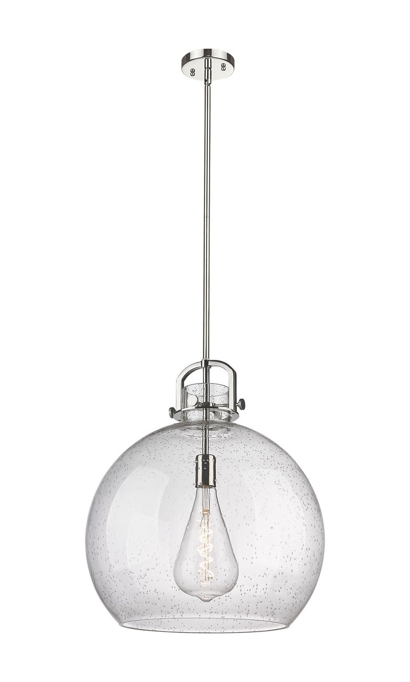 Innovations 410-1SL-PN-G410-18SDY One Light Pendant, Polished Nickel