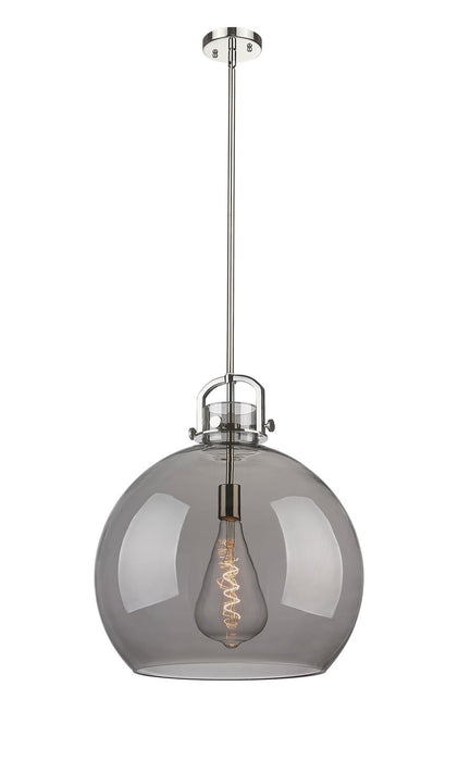 Innovations 410-1SL-PN-G410-18SM One Light Pendant, Polished Nickel